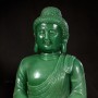 TƯỢNG PHẬT THÍCH CA MÂU NI THẠCH ANH XANH 10,1KG