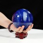QUẢ CẦU MÀU XANH BIỂN OBSIDIAN 2,18KG - 12,3CM