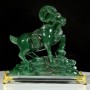 TƯỢNG DÊ BẰNG ĐÁ THẠCH ANH XANH