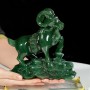 TƯỢNG DÊ BẰNG ĐÁ THẠCH ANH XANH