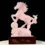 TƯỢNG NGỰA PHONG THỦY NGỌC ONYX HỒNG 10,54KG (NGUA138)
