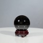 QUẢ CẦU THẠCH ANH ĐEN 1,03KG - 9,1CM