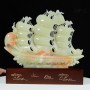 THUYỀN BUỒM NGỌC ONYX XANH 40CM (MẪU 4)