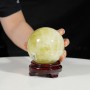 QUẢ CẦU THẠCH ANH VÀNG 1,43KG - 10,2CM