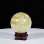 QUẢ CẦU THẠCH ANH VÀNG 1,68KG - 10,6CM