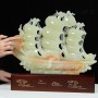 THUYỀN BUỒM NGỌC ONYX XANH 40CM (MẪU 4)