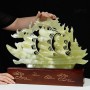 THUYỀN BUỒM PHONG THỦY NGỌC ONYX 40CM (MẪU 4)