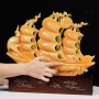THUYỀN BUỒM - THUẬN BUỒM XUÔI GIÓ NGỌC HOÀNG LONG 40CM (MẪU 5)