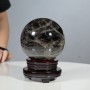 QUẢ CẦU THẠCH ANH ĐEN 3,03KG - 13CM