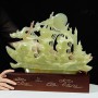 THUYỀN BUỒM - THUẬN BUỒM XUÔI GIÓ NGỌC ONYX XANH 40CM (MẪU 5)
