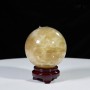 QUẢ CẦU THẠCH ANH VÀNG 1,5KG - 10,3CM