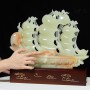 THUYỀN BUỒM NGỌC ONYX XANH 40CM (MẪU 4)
