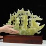 THUYỀN BUỒM PHONG THỦY NGỌC ONYX 40CM (MẪU 4)