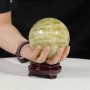 CẦU THẠCH ANH VÀNG 1,7KG - 10,8CM