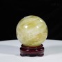 QUẢ CẦU THẠCH ANH VÀNG 2,13KG - 11,5CM