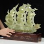 THUYỀN BUỒM NGỌC ONYX XANH 40CM (MẪU 3)