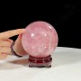 CẦU THẠCH ANH HỒNG ĐẬM 1,9KG - 11,2CM