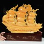 THUYỀN BUỒM - THUẬN BUỒM XUÔI GIÓ NGỌC HOÀNG LONG 40CM (MẪU 3)