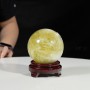 CẦU THẠCH ANH VÀNG 1,3KG - 9,8CM