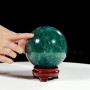 QUẢ CẦU FLUORIT XANH NGỌC 2,86KG - 12CM