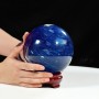 QUẢ CẦU MÀU XANH BIỂN OBSIDIAN 2,71KG - 13,2CM