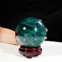 QUẢ CẦU FLUORIT XANH NGỌC 2,73KG - 12CM