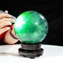QUẢ CẦU FLUORIT XANH NGỌC 5,54KG - 15CM