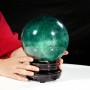 QUẢ CẦU FLUORIT XANH NGỌC 5,5KG - 15CM