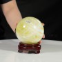 QUẢ CẦU THẠCH ANH VÀNG 1,83KG - 11CM