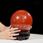 QUẢ CẦU NGỌC BÍCH ĐỎ JASPER 7,11KG - 16,8CM