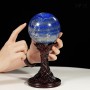 QUẢ CẦU XANH BIỂN LAPIS LAZULI 1,7KG - 10,3CM