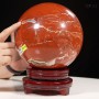 CẦU NGỌC BÍCH ĐỎ JASPER 8KG - 18CM