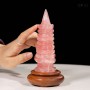THÁP VĂN XƯƠNG THẠCH ANH HỒNG 13CM