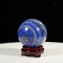 QUẢ CẦU XANH BIỂN LAPIS LAZULI 2,33KG - 11,4CM