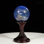 QUẢ CẦU XANH BIỂN LAPIS LAZULI 1,82KG - 10,3CM
