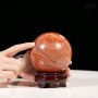 CẦU NGỌC BÍCH ĐỎ JASPER 1,31KG - 9,8CM