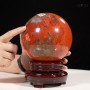 CẦU NGỌC BÍCH ĐỎ JASPER 3,3KG - 13,2CM