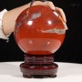 CẦU NGỌC BÍCH ĐỎ JASPER 4,84KG - 15CM