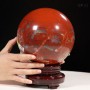 CẦU NGỌC BÍCH ĐỎ JASPER 6,21KG - 16,2CM