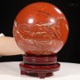 CẦU NGỌC BÍCH ĐỎ JASPER 8KG - 18CM