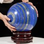 QUẢ CẦU ĐÁ XANH BIỂN LAPIS LAZULI 25KG - 25,2CM