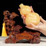 QUÀ TẶNG PHONG THỦY - HỒ LÔ NGỌC HOÀNG LONG KÈM ĐẾ (2)