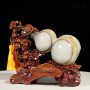 QUÀ TẶNG PHONG THỦY - HỒ LÔ NGỌC ONYX XANH KÈM ĐẾ (3)