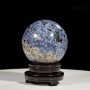QUẢ CẦU XANH BIỂN LAPIS LAZULI 3KG - 13CM