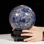QUẢ CẦU XANH BIỂN SODALITE 7,21KG - 17,3CM