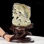 TÁC PHẨM CÁ CHÉP THẠCH ANH VÀNG 2,55KG - 32CM