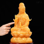 TƯỢNG QUAN ÂM NGỌC HOÀNG LONG 30CM