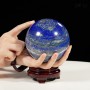 QUẢ CẦU XANH BIỂN LAPIS LAZULI 2,46KG - 11,6CM