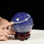 QUẢ CẦU XANH BIỂN LAPIS LAZULI 2,75KG - 12,2CM