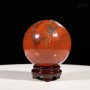 CẦU NGỌC BÍCH ĐỎ JASPER 2,55KG - 12,2CM